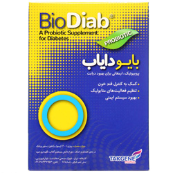 بستهبندی اورجینال کپسول بایو دایاب تک ژن فارما کیفیت و اصالت تضمینی همراه با مشخصات محصول