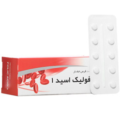 بستهبندی اورجینال فولیک اسید 1 شهر دارو شهردارو کیفیت و اصالت تضمینی همراه با مشخصات محصول