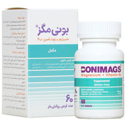 بستهبندی اورجینال بونی مگز کیمیا آرا کیفیت و اصالت تضمینی همراه با مشخصات محصول