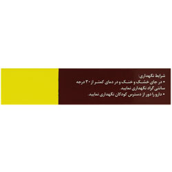 نمای پشت و جزئیات طراحی ویتامین ب1 رازک 300 میلی گرم کیفیت و اصالت تضمینی با کیفیت بالا