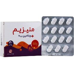 بسته‌بندی اورجینال منیزیم پلاس ویتامین ب 6 توان اکسیر فارمد کیفیت و اصالت تضمینی همراه با مشخصات محصول