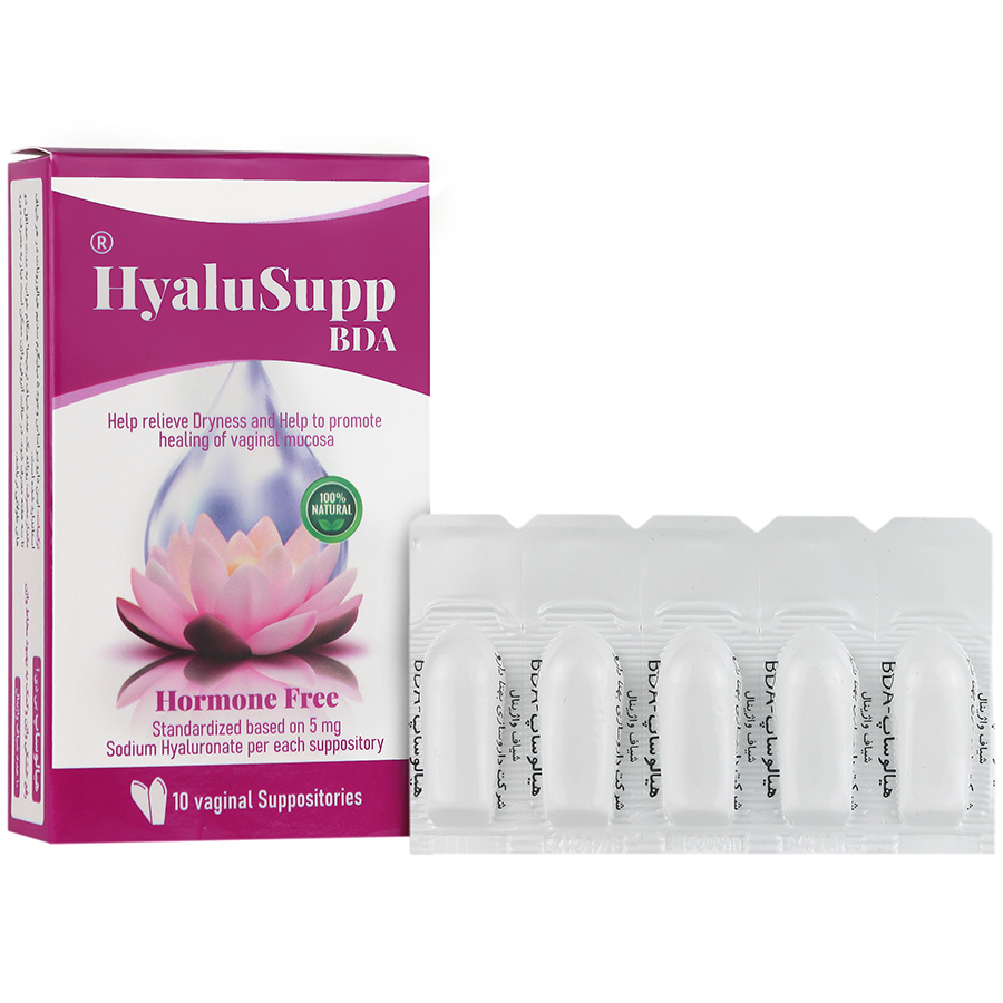 نمای محصول هیالوساپ بی دی آ بهتا دارو کیفیت و اصالت تضمینی با تمامی جزئیات ظاهری و بستهبندی