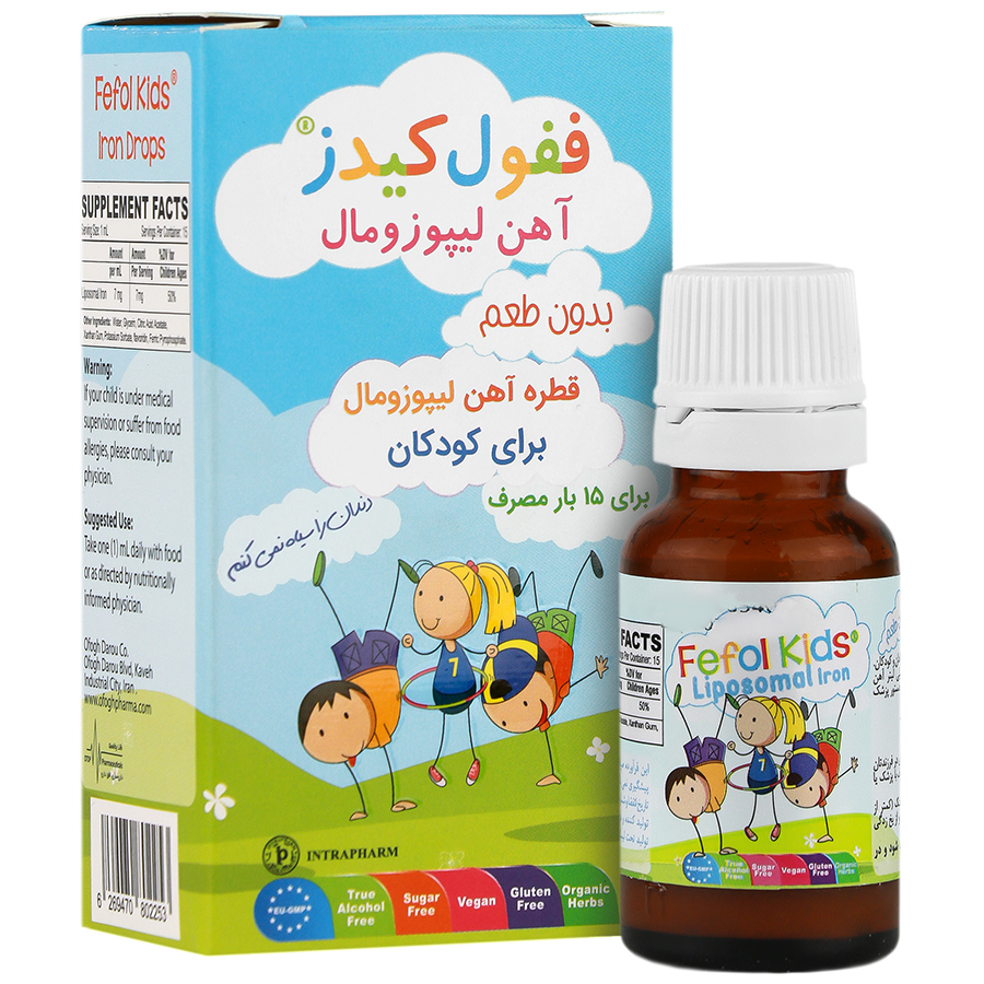 نمای پشت و جزئیات طراحی ففول کیدز اینترافارم کیفیت و اصالت تضمینی با کیفیت بالا