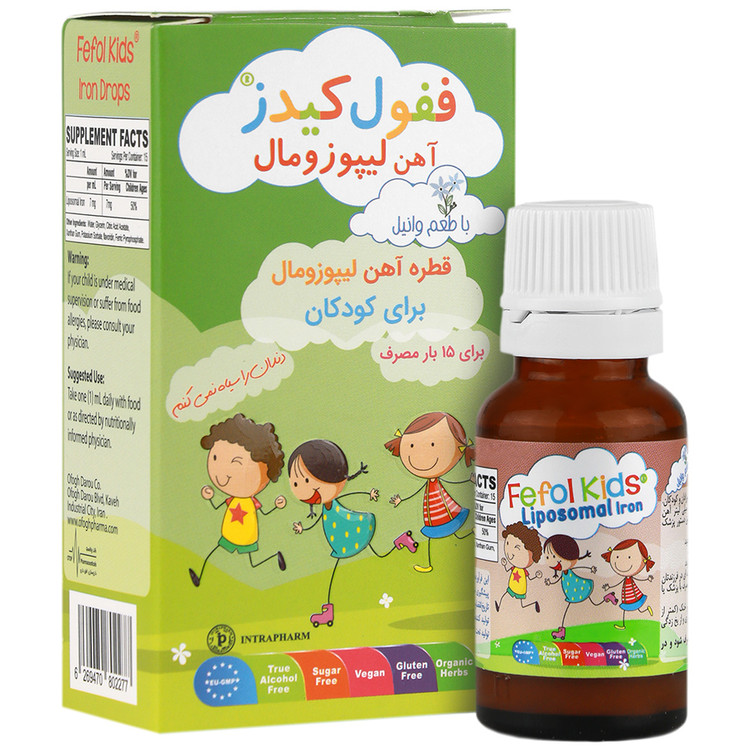 طراحی مدرن و بستهبندی اصلی ففول کیدز اینترافارم کیفیت و اصالت تضمینی در نمای کامل