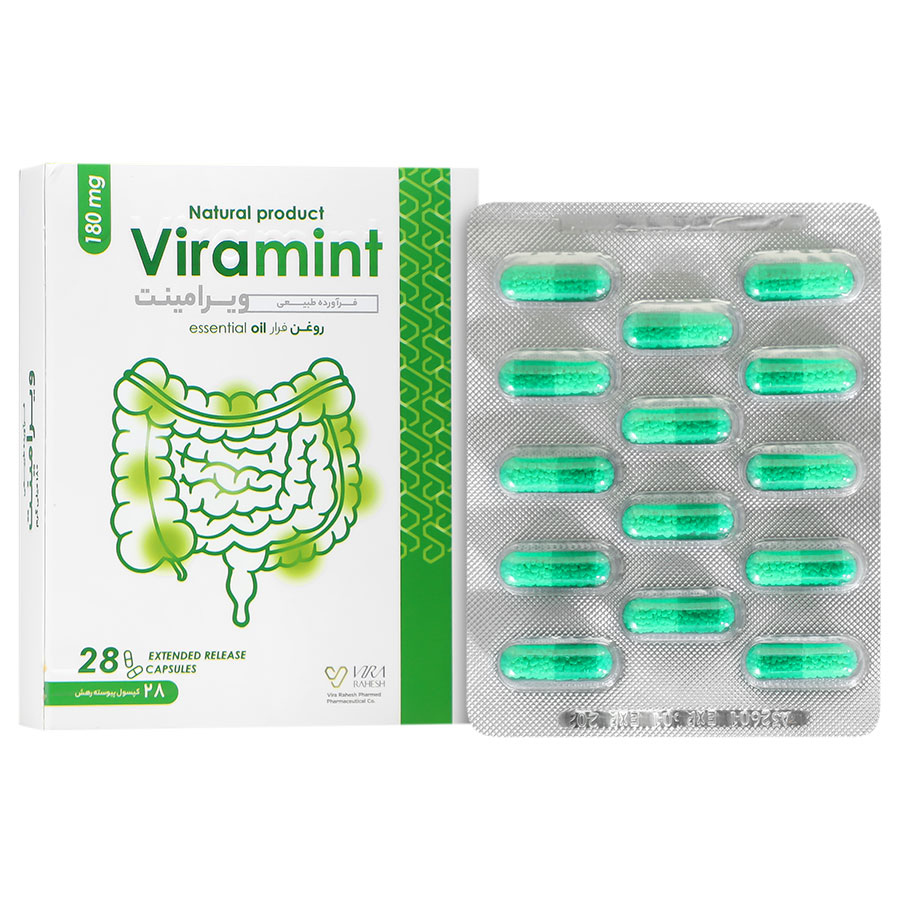 نمای پشت و جزئیات طراحی ویرامینت ویرا رهش فارمد کیفیت و اصالت تضمینی با کیفیت بالا