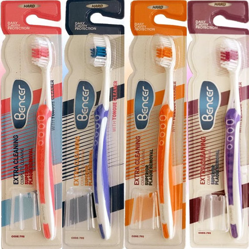 تصویر مسواک براش هارد بنسر مدل Extra Cleaning-705 بهداشت و مراقبت شخصی با نورپردازی حرفهای و نمای واضح محصول