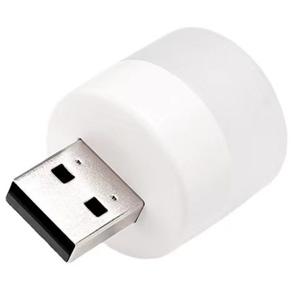 نمای محصول لامپ LED کممصرف USB کوچک ( فندقی) با تمامی جزئیات ظاهری و فنی