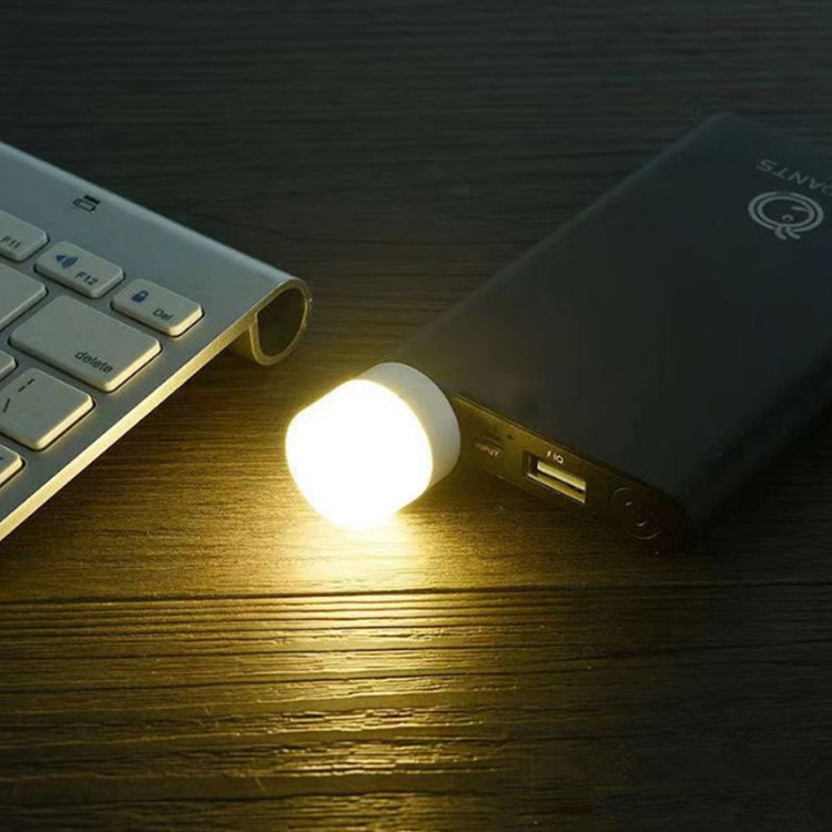 نمای محصول لامپ LED کممصرف USB کوچک ( فندقی) با تمامی جزئیات ظاهری و فنی - نمای 5_2