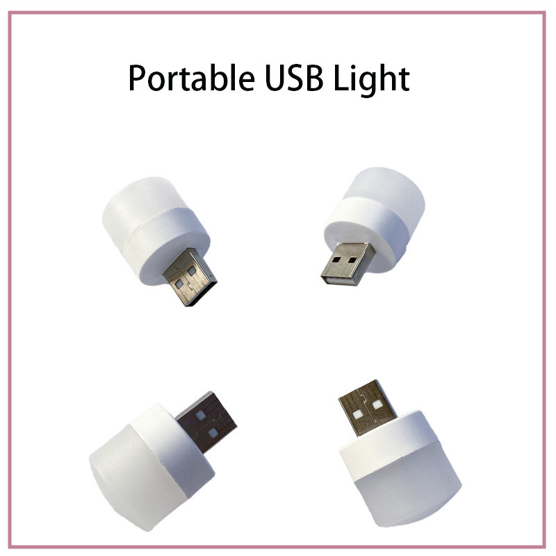 نمای قدی لامپ LED کممصرف USB کوچک ( فندقی) با تمرکز بر طراحی و کارایی محصول - نمای 6_2