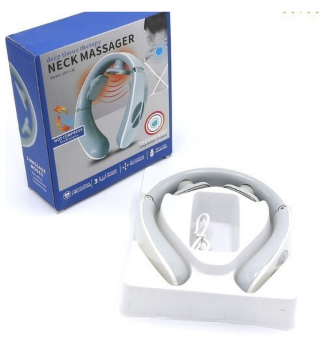 نمای محصول ماساژور گردن الکتریکی NECK Massager مدل J001-2C با تمامی جزئیات ظاهری و فنی - نمای 8_1