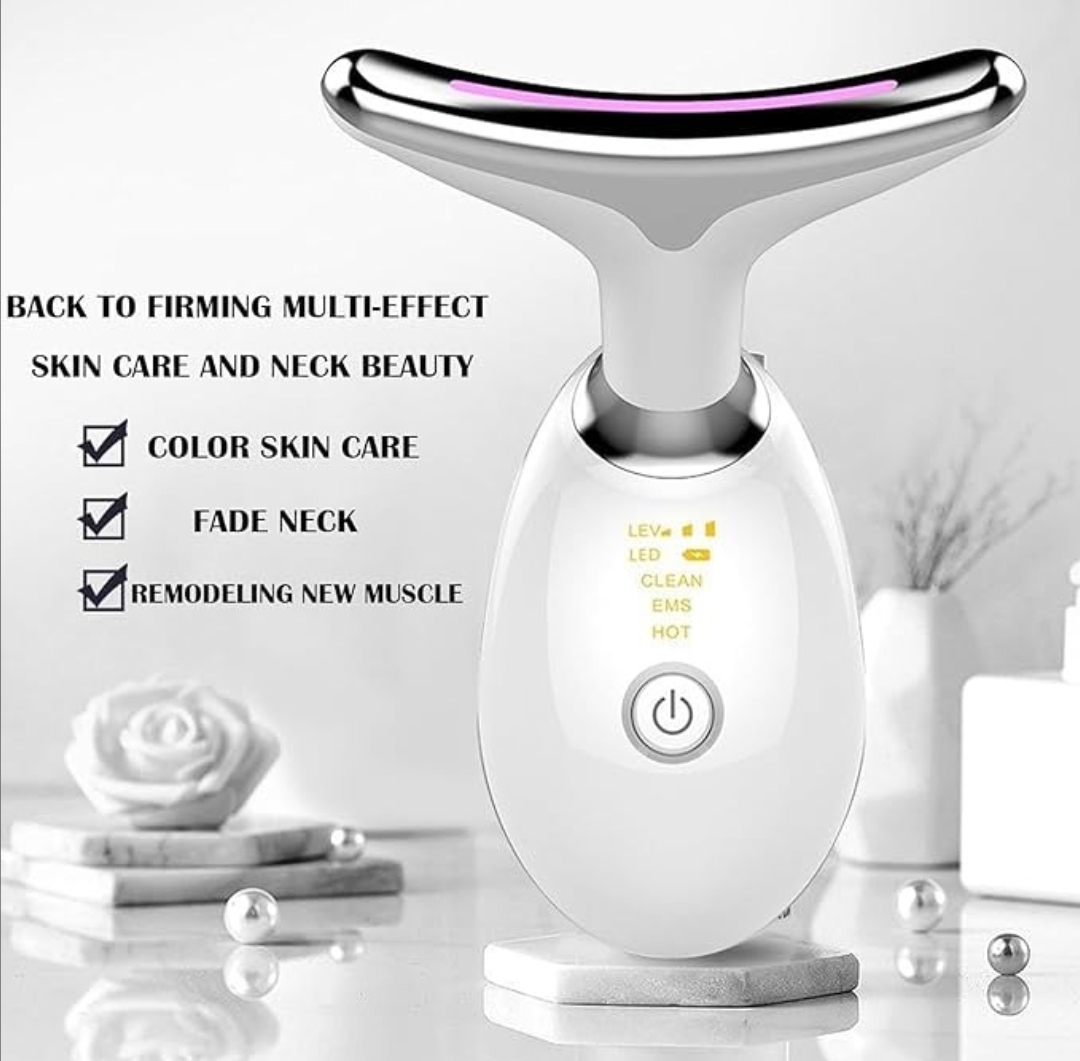 جزئیات دقیق قطعات و اجزای دستگاه لیفت صورت مدل ES1081 با تکنولوژی میکروجریان و ماساژ ارتعاشی در نمای ماکرو
