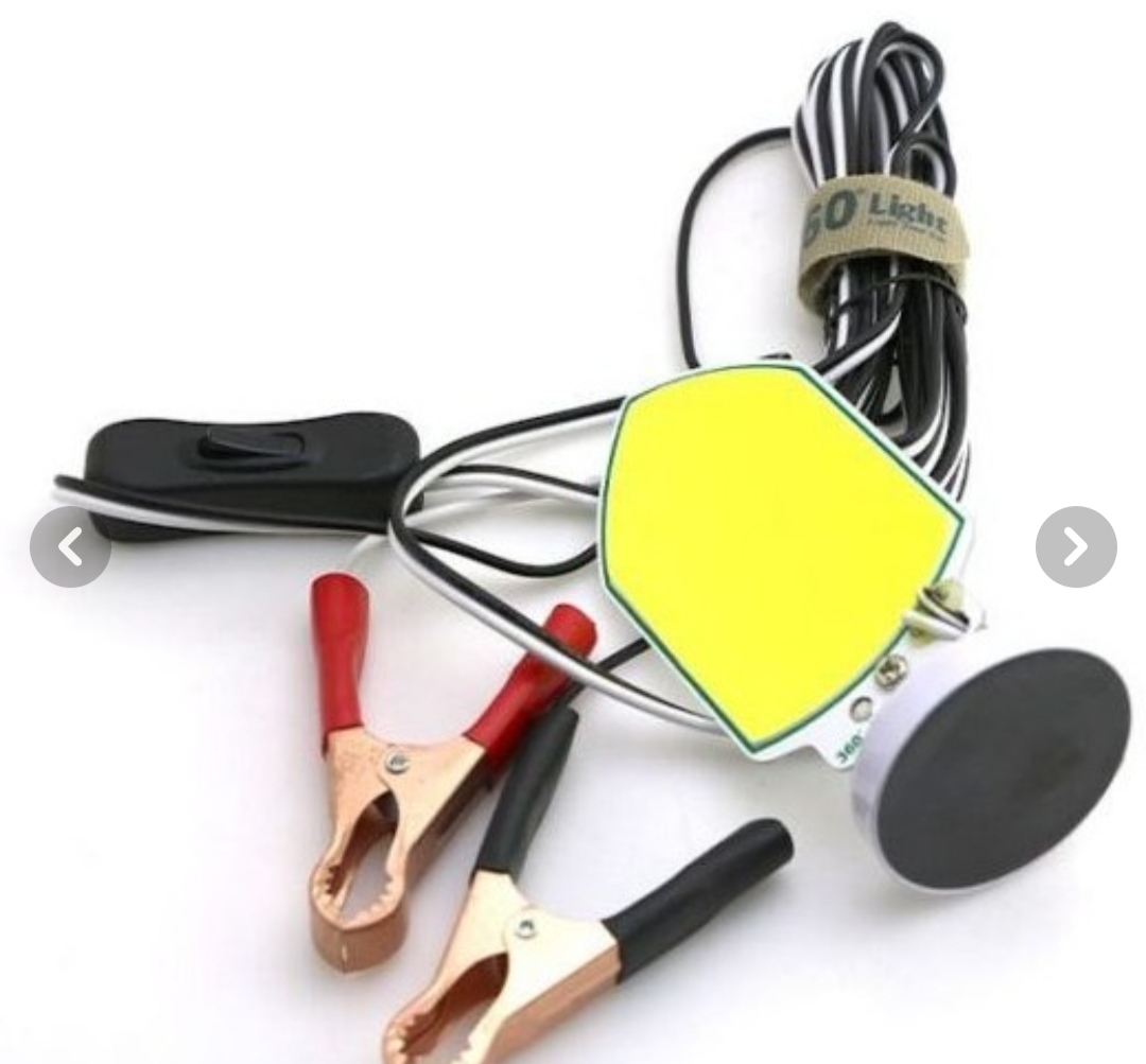 نمای قدی چراغ سیار خودرو 12V مدل TM-20COB با پایه آهنربا دار از 360 Light با تمرکز بر طراحی و کارایی محصول