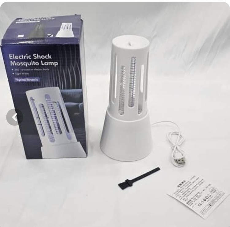 تصویر تخصصی حشره کش چراغ دار و usb مدل A19 با نمایش ویژگیها و جزئیات فنی - نمای 9_1