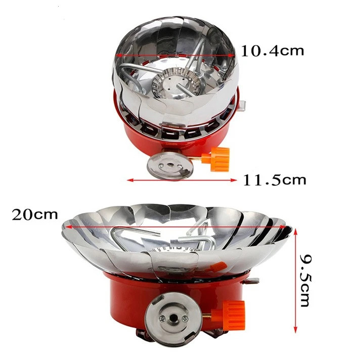 نمای قدی سرشعله کمپینگ مدل Kovar k-203 (اجاق گاز مسافرتی K-203) با تمرکز بر طراحی و کارایی محصول - نمای 9_1