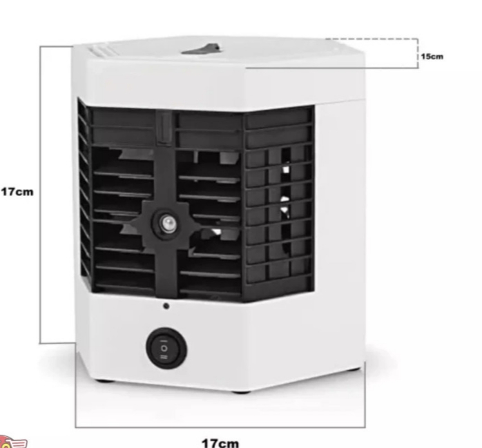 بافت و جنس مواد اولیه کولر آبی مدل Arctic Air Ultra pro (کولر و مه پاش) با بطری اضافه در نمای نزدیک - نمای 11_1