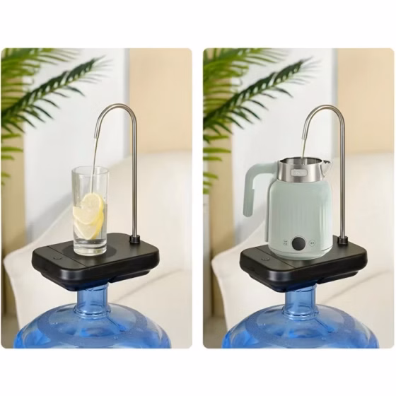 جزئیات کیفیت ساخت و متریال بهکاررفته در پمپ آب گالنی استند دار مدل JR-818 (پمپ آب گالنی جا لیوان دار) - نمای 7_1