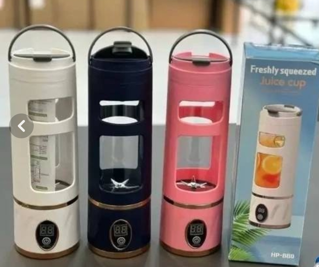 تصویر تخصصی شیکر و مخلوط کن ۸ تیغه شارژی پرتابل مدل HP-880 با نمایش ویژگیها و جزئیات فنی - نمای 6_1
