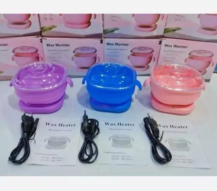 نمای پشت و اجزای تشکیلدهنده دستگاه ذوب وکس (موم گرم کن) سیلیکونی تاشو مدل مربعی با کیفیت بالا - نمای 7_1
