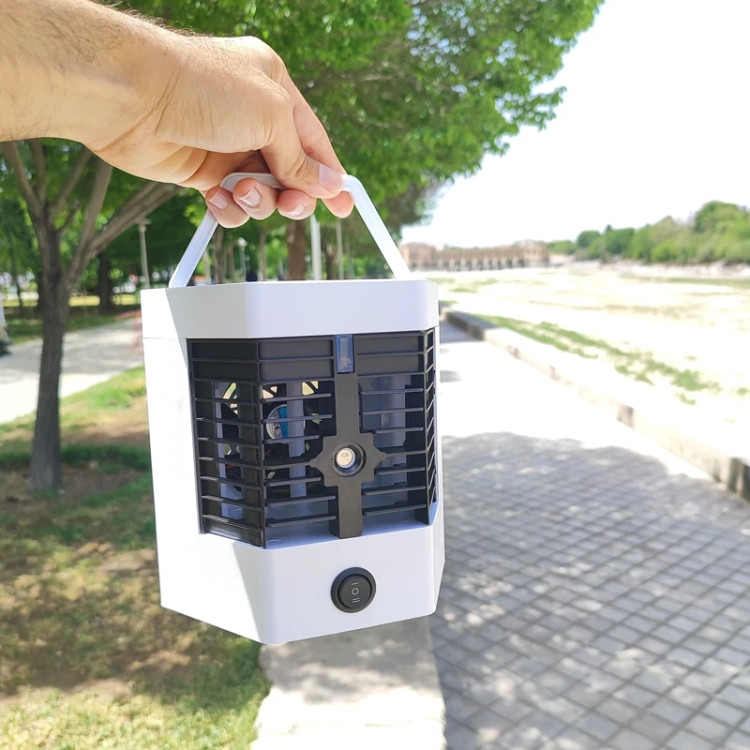 بستهبندی اورجینال کولر آبی مدل Arctic Air Ultra pro (کولر و مه پاش) + بطری اضافه همراه با مشخصات فنی محصول - نمای 10_1
