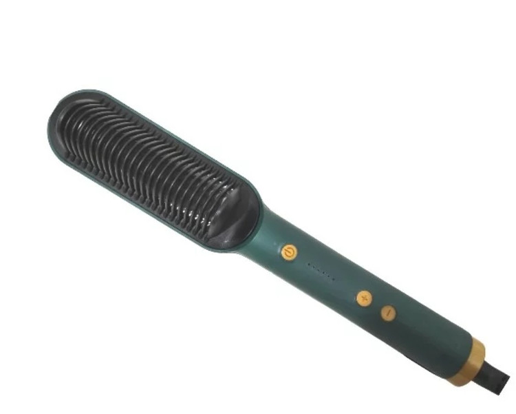 جزئیات دقیق قطعات و اجزای برس حرارتی صاف کننده مو Straight comb (بدون کارتن- دارای رنگبندی) در نمای ماکرو - نمای 9_1