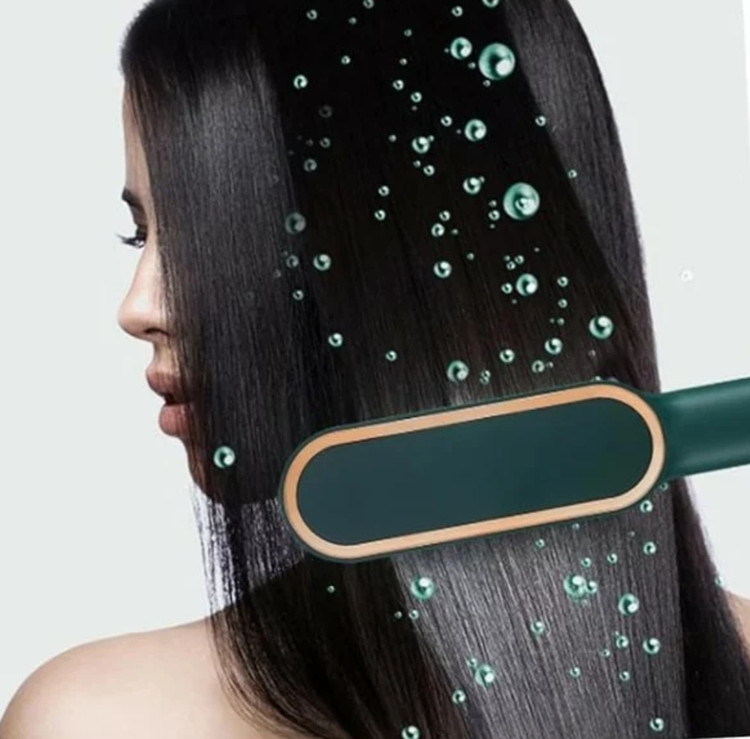 تصویر برس حرارتی صاف کننده مو Straight comb (بدون کارتن- دارای رنگبندی) با نورپردازی مناسب و نمای واضح محصول - نمای 11_1