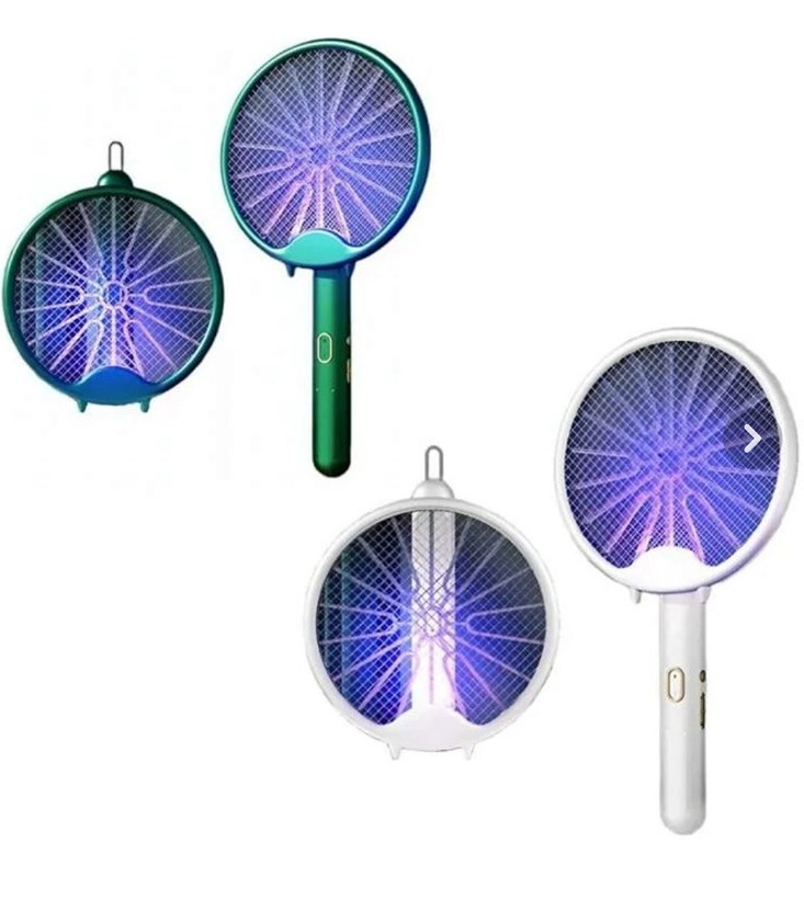 بافت و جنس مواد اولیه حشره کش و پشه کش الکتریکی راکتی تاشو شارژی Stackable (تخفیف خورده به علت باتری ضعیف) در نمای نزدیک - نمای 11_1