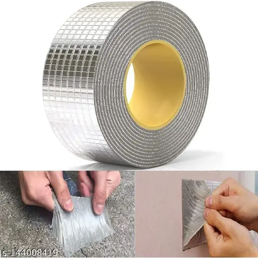 جزئیات دقیق قطعات و اجزای چسب آب بندی نواری در نمای ماکرو - نمای 1_1