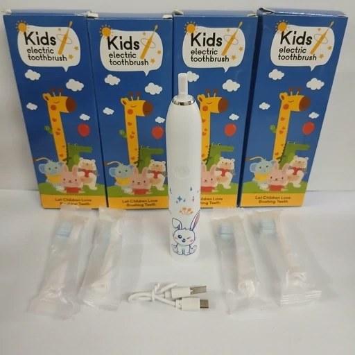جزئیات کیفیت ساخت و متریال بهکاررفته در مسواک شارژی کودک ویبره ای با طرح های کارتونی مدل Kids electric toothbrush DY-332 - نمای 9_1