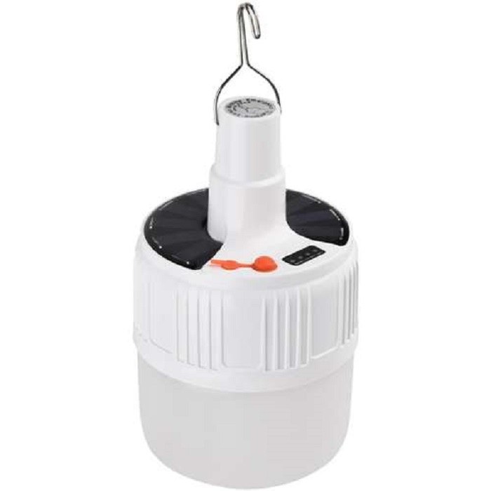 نمای پشت و اجزای تشکیلدهنده لامپ روشنایی خورشیدی با شارژ دوگانه (چراغ چادر) مدل BK-1822T با کیفیت بالا - نمای 7_1