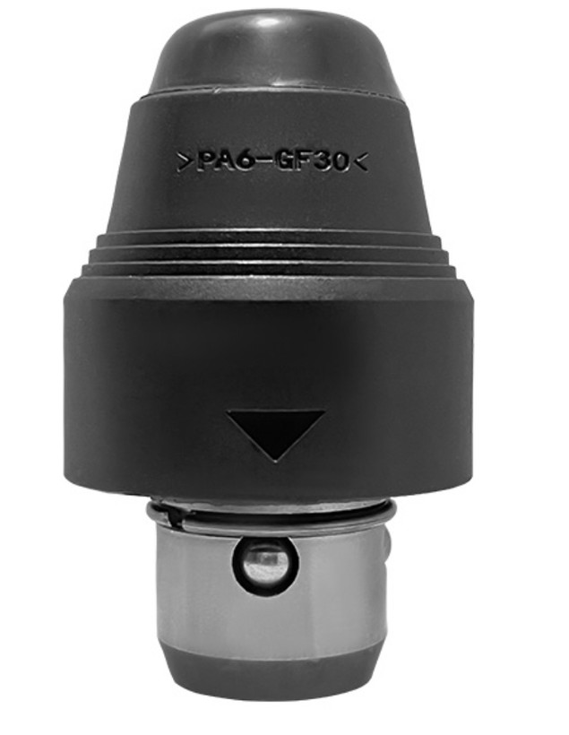 بافت و جنس مواد اولیه دریل بتن کن ۳ کیلویی ویوارکس با سه نظام اضافه مدل VR8026PLUS-RH در نمای نزدیک - نمای 5_1