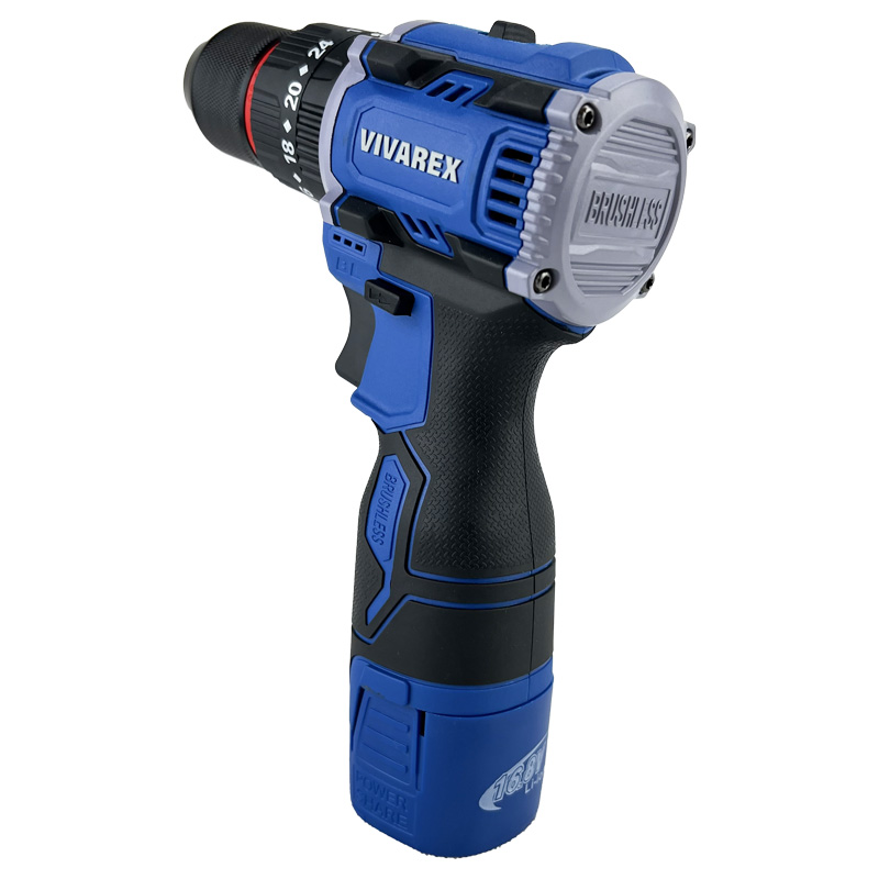 جزئیات کیفیت ساخت و متریال بهکاررفته در دریل شارژی ۱۶.۸ ولت ویوارکس مدل VR1608-BLX - نمای 7_1
