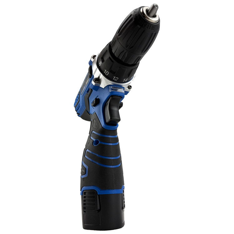 جزئیات دقیق قطعات و اجزای دریل شارژی ۱۲ ولت ویوارکس مدل VR12V-1C در نمای ماکرو