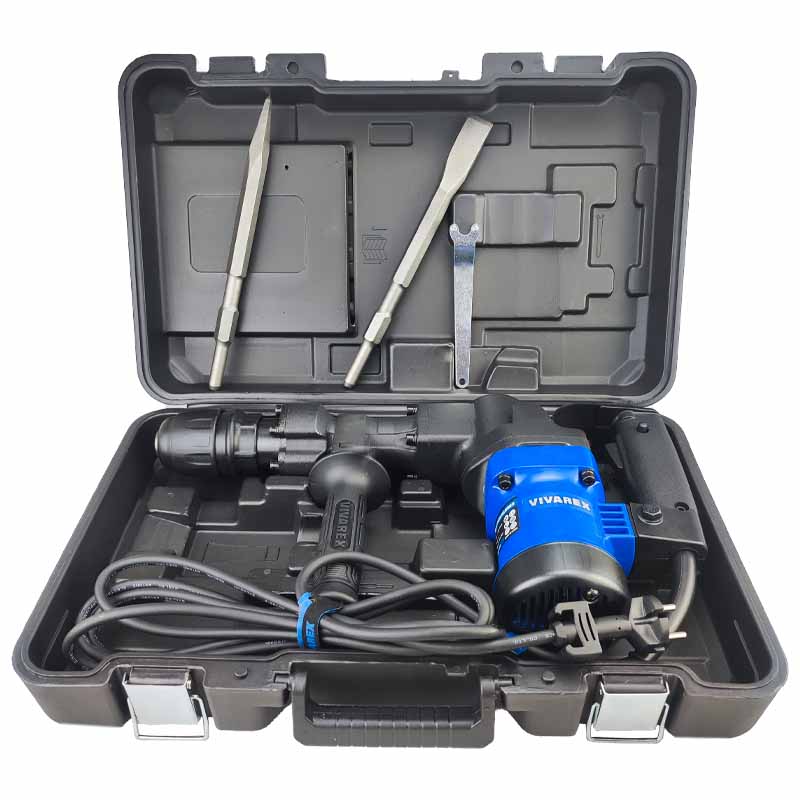 جزئیات دقیق قطعات و اجزای چکش تخریب ۶/۵ کیلویی ویوارکس مدل VR1300-DH در نمای ماکرو - نمای 6_1