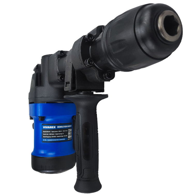 نمای جانبی و طراحی ظاهری چکش تخریب ۶/۵ کیلویی ویوارکس مدل VR1300-DH با رنگبندی جذاب - نمای 7_1