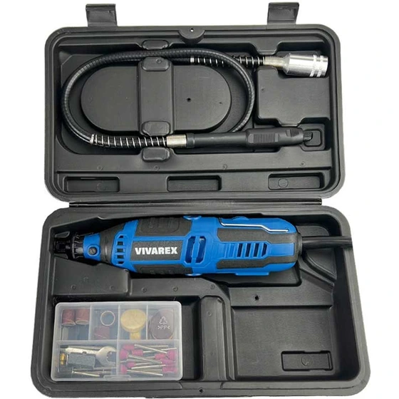 بافت و جنس مواد اولیه فرز مینیاتوری انگشتی ۴۱ پارچه ویوارکس مدل VR3041-MG در نمای نزدیک