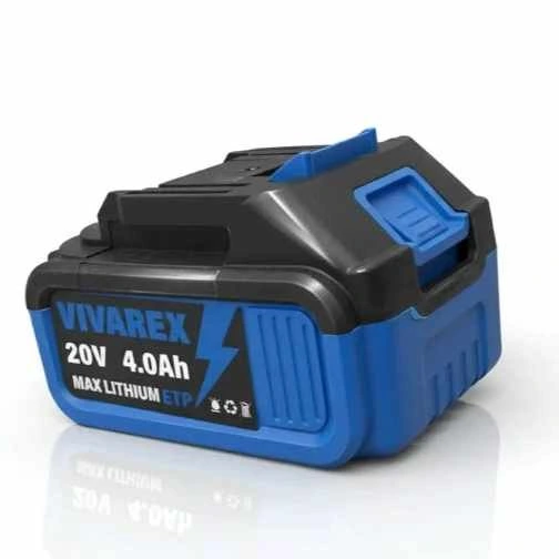 بافت و جنس مواد اولیه باتری ۲۰ ولت ۴ آمپر ویوارکس مدل VR4002-LB در نمای نزدیک