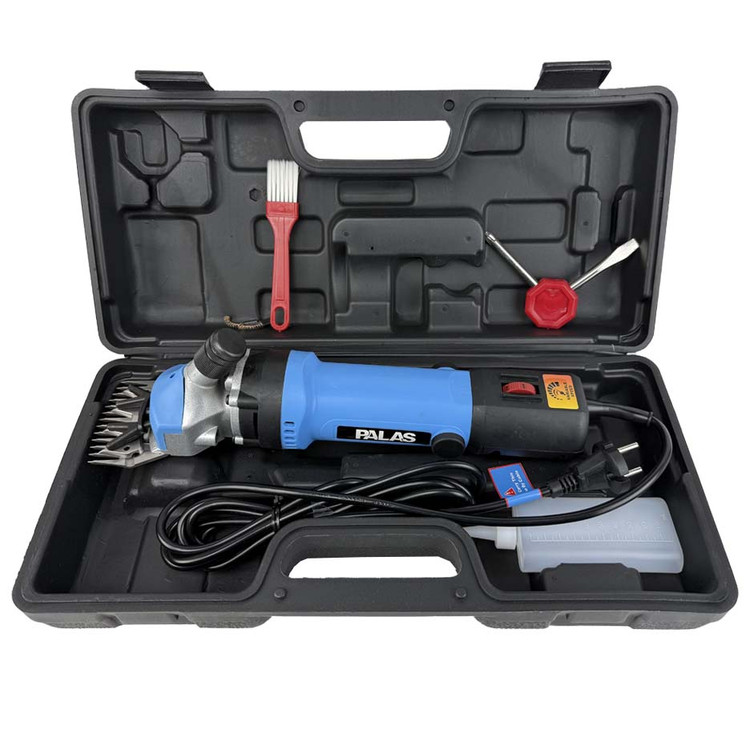 جزئیات دقیق قطعات و اجزای پشم زن برقی پالاس مدل P9850 موتور ۸۵۰ وات دیمردار در نمای ماکرو - نمای 6_1