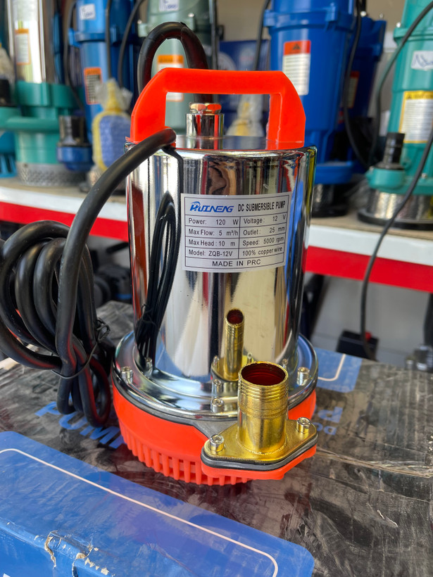بستهبندی اورجینال کفکش ۱۲ ولت ۱ اینچ هاینینگ مدل ZQB-12V همراه با مشخصات فنی محصول