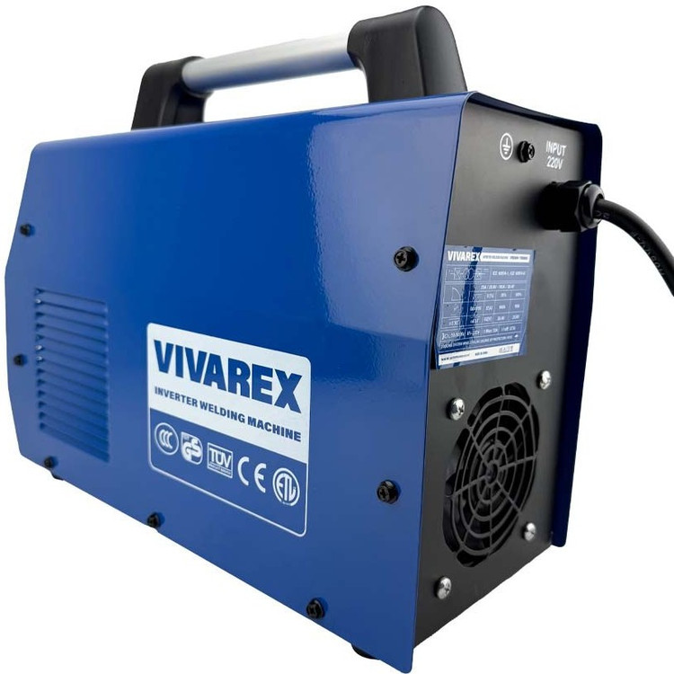 نمای محصول دستگاه جوش اینورتر ۲۰۰ آمپر ویوارکس مدل _VR200Turbo با تمامی جزئیات ظاهری و فنی - نمای 5_1