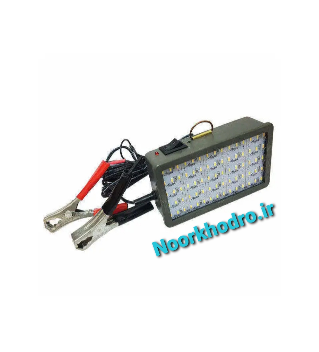بسته‌بندی اورجینال چراغ خودرو سیار LED همراه با مشخصات فنی محصول