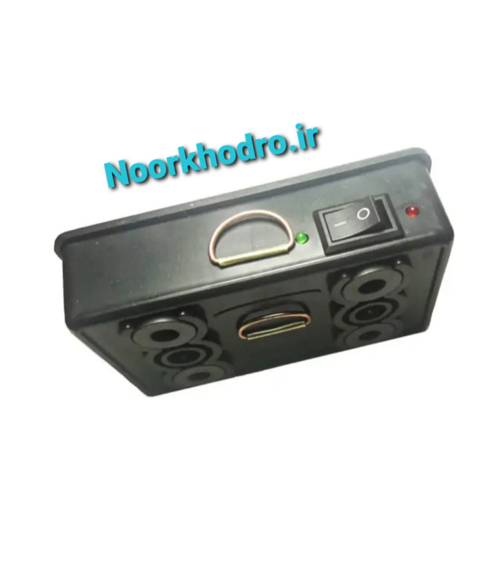 بافت و جنس مواد اولیه چراغ خودرو سیار LED در نمای نزدیک