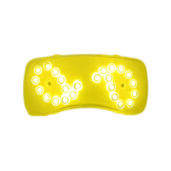 نمای جانبی و طراحی ظاهری چراغ سقف خودرو SMD لیمویی تیبا،کوییک ،ساینا و ریو با رنگ‌بندی جذاب
