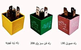 نمای محصول رله ۵ پایه با تمامی جزئیات ظاهری و فنی