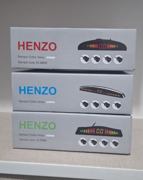 نمای پشت و اجزای تشکیلدهنده سنسور دنده عقب هنزو HENZO با کیفیت بالا