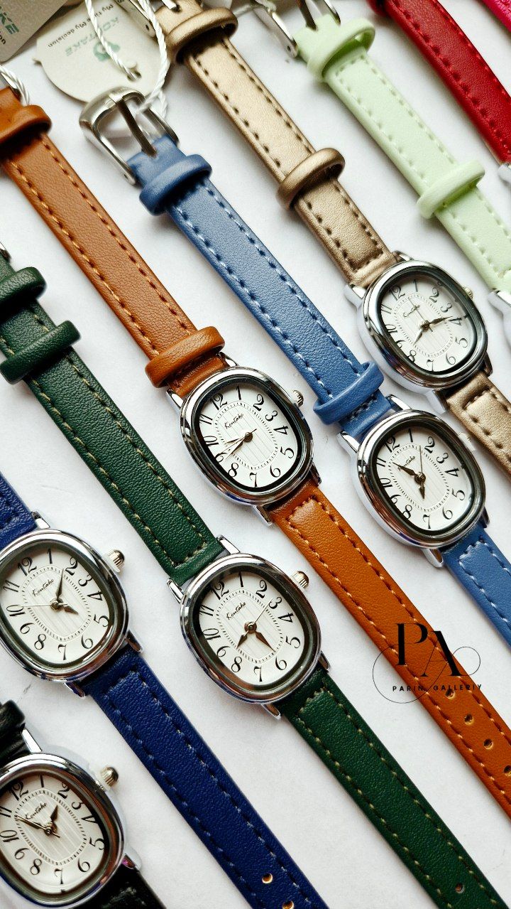 نمای محصول ساعت مچی زنانه بند چرمی ⌚ با تمامی جزئیات ظاهری و فنی