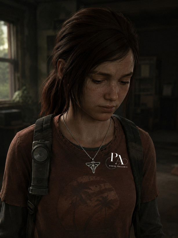 بستهبندی اورجینال گردنبند زینتی زنانه last of us همراه با مشخصات فنی محصول