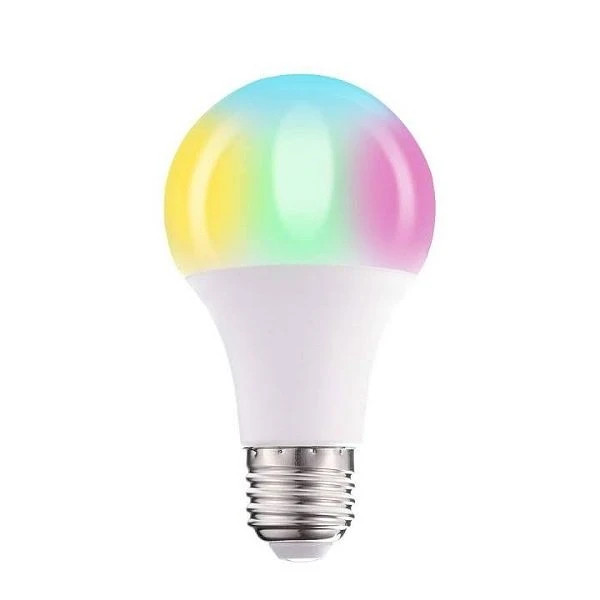 نمای محصول لامپ LED هوشمند کنترلدار کنترل دار مدل RGBW BULB با تمامی جزئیات ظاهری و فنی