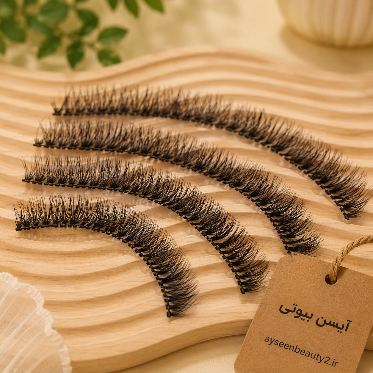 جزئیات کیفیت ساخت و متریال بهکاررفته در مژه ریسه ای سایزبندی مناسب کاشت و اکستنشن مژه ارسال رندوم