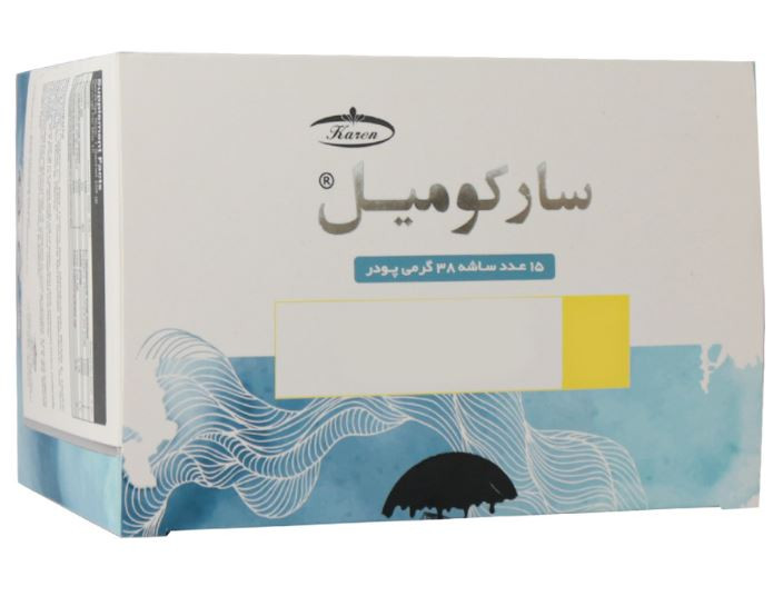 بافت و جنس مواد اولیه سارکومیل کارن طالبی در نمای نزدیک