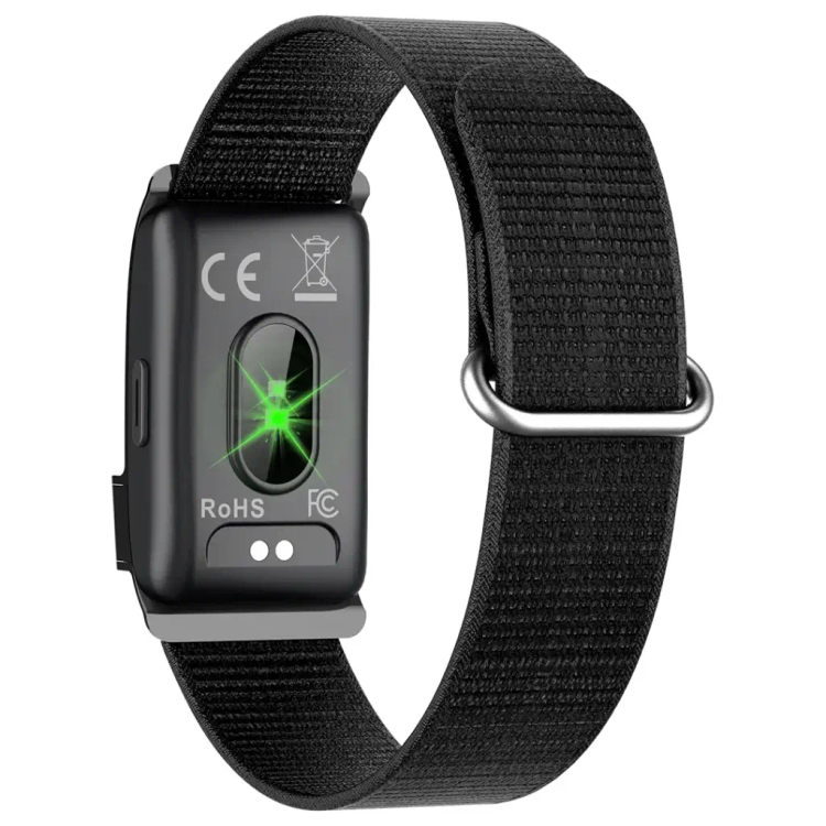 طراحی مدرن و استاندارد دستبند هوشمند پرودو Trackfit Pro با نمایشگر و اپلیکیشن ضد آب IP68 در نمای کامل - نمای 8_1